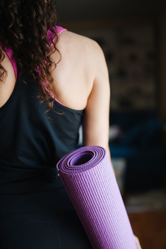 Yoga matı, 6 mm