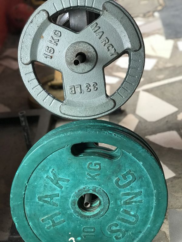Ağırlık plakası, 10 kg